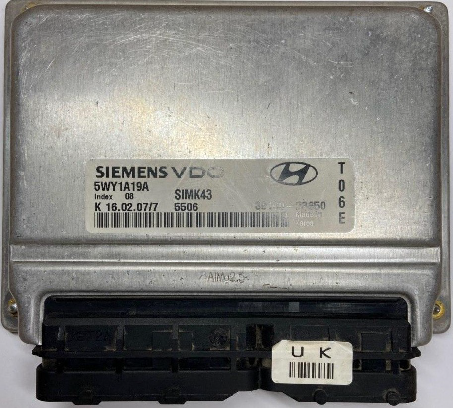 Работа с ЭБУ > IMMO > KIA/Huyndai ECU Simk 43 IMMO OFF